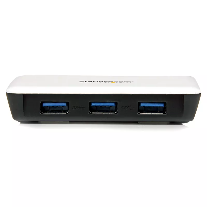 StarTech.com USB 3.0 na Gigabit Ethernet NIC sieťový adaptér s 3-portovým hubom - biela