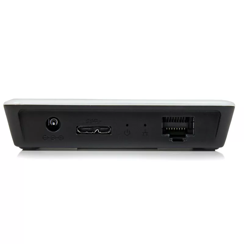 StarTech.com USB 3.0 na Gigabit Ethernet NIC sieťový adaptér s 3-portovým hubom - biela