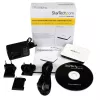 StarTech.com USB 3.0 na Gigabit Ethernet NIC sieťový adaptér s 3-portovým hubom - biela