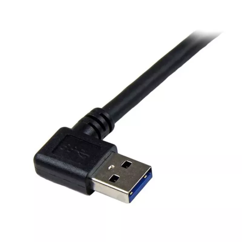 StarTech.com 1m čierny SuperSpeed USB 3.0 kábel - pravouhlý A na B - M/M