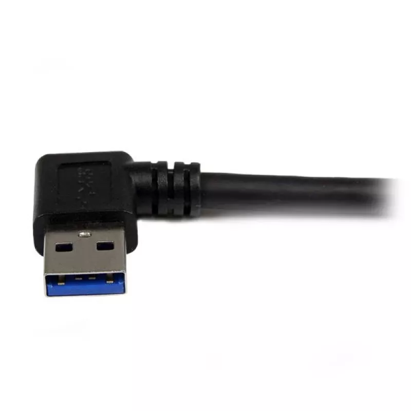 StarTech.com 1m čierny SuperSpeed USB 3.0 kábel - pravouhlý A na B - M/M