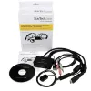 StarTech.com 2-portový USB HDMI kábel KVM switch s audio a diaľkovým spínačom – USB napájaný