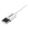 StarTech.com 0,5 m biely Micro-USB kábel - A na Micro B