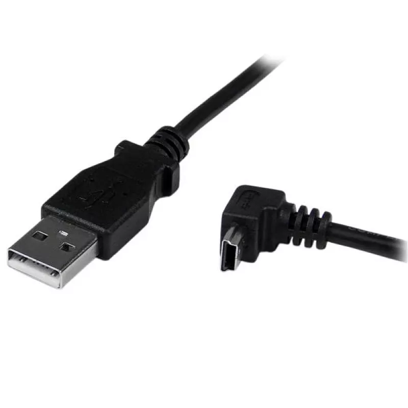 StarTech.com 2m Mini-USB kábel – A na zahnutý Mini-B, 2 m