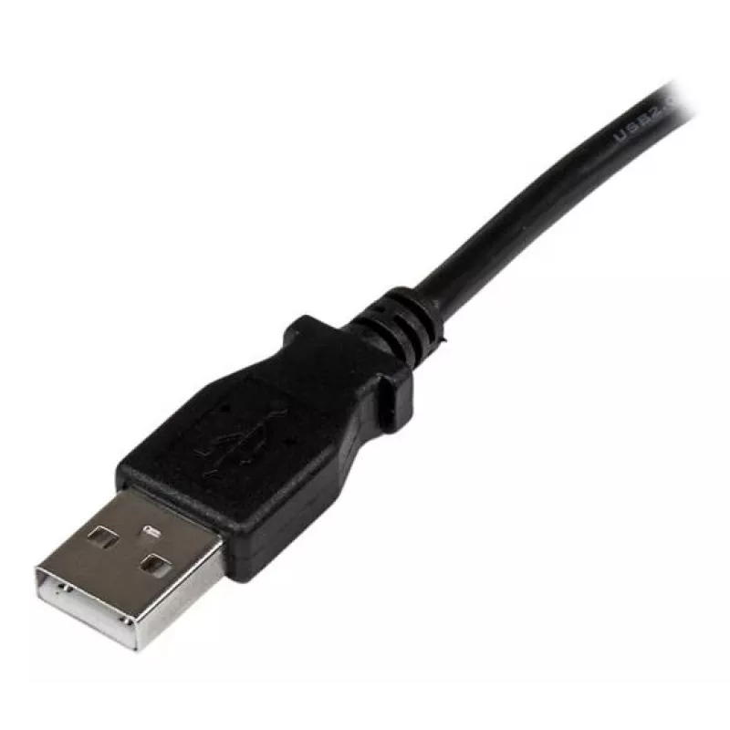 StarTech.com 1 m USB 2.0 kábel A na pravouhlý B – M/M, 1 m, USB A, USB B, USB 2.0, samec/samec, čierny