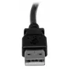 StarTech.com 1 m USB 2.0 kábel A na pravouhlý B – M/M, 1 m, USB A, USB B, USB 2.0, samec/samec, čierny