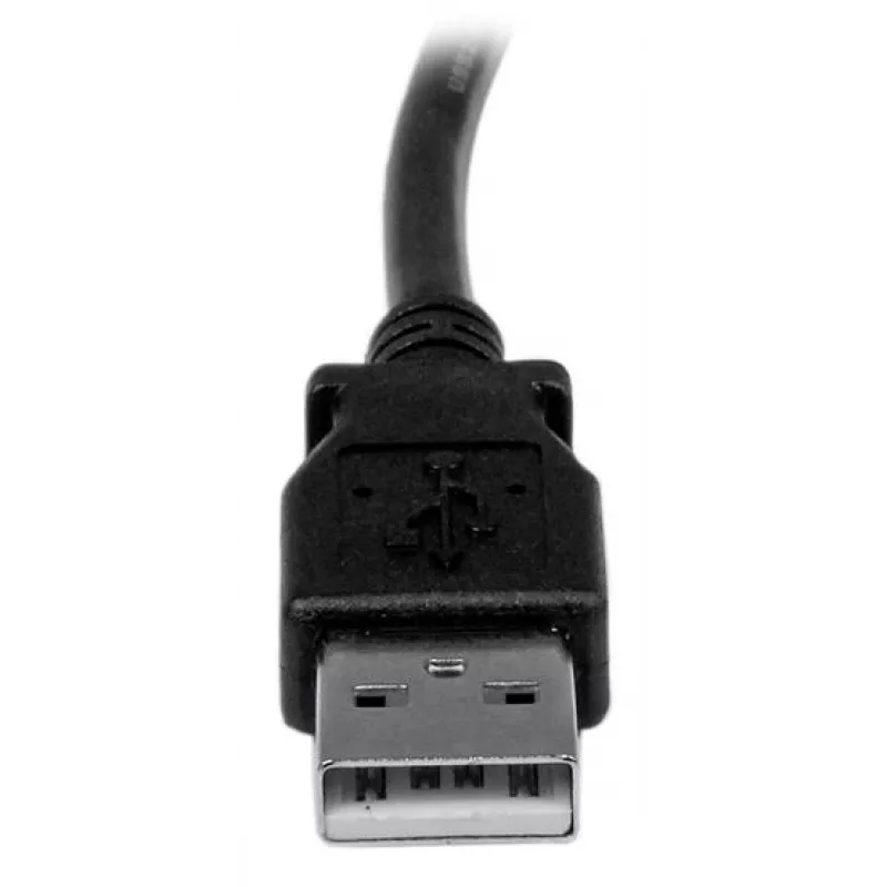 StarTech.com 1 m USB 2.0 kábel A na pravouhlý B – M/M, 1 m, USB A, USB B, USB 2.0, samec/samec, čierny