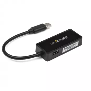 StarTech.com USB 3.0 na Gigabit Ethernet adaptér NIC s USB portom – čierna