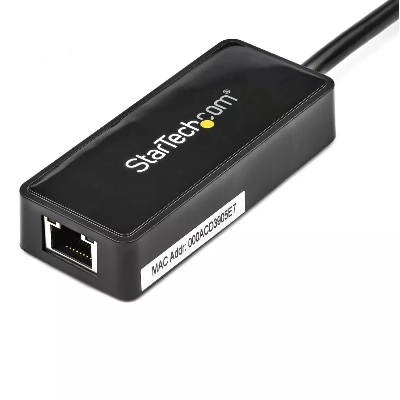 StarTech.com USB 3.0 na Gigabit Ethernet adaptér NIC s USB portom – čierna