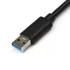 StarTech.com USB 3.0 na Gigabit Ethernet adaptér NIC s USB portom – čierna