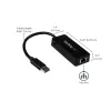StarTech.com USB 3.0 na Gigabit Ethernet adaptér NIC s USB portom – čierna