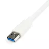 StarTech.com USB 3.0 na Gigabit Ethernet adaptér NIC s USB portom – biela