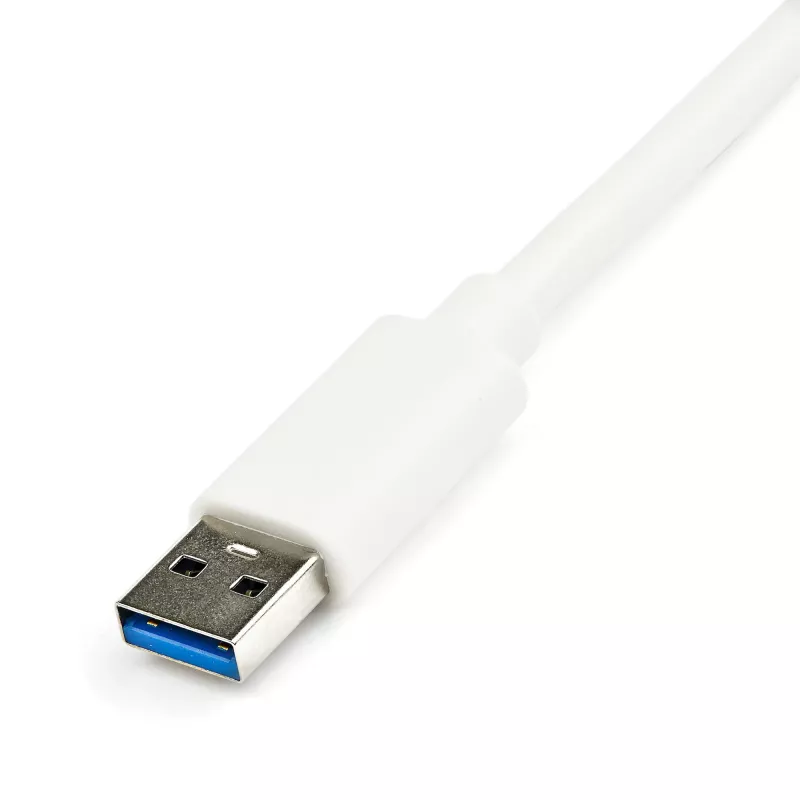 StarTech.com USB 3.0 na Gigabit Ethernet adaptér NIC s USB portom – biela