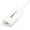 StarTech.com USB 3.0 na Gigabit Ethernet adaptér NIC s USB portom – biela