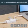 StarTech.com USB 3.0 na Gigabit Ethernet adaptér NIC s USB portom – biela