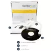 StarTech.com USB 3.0 na Gigabit Ethernet adaptér NIC s USB portom – biela