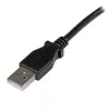 StarTech.com 1m USB 2.0 A na ľavouhlý B kábel - M/M
