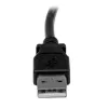 StarTech.com 2m USB 2.0 A na ľavouhlý B kábel - M/M