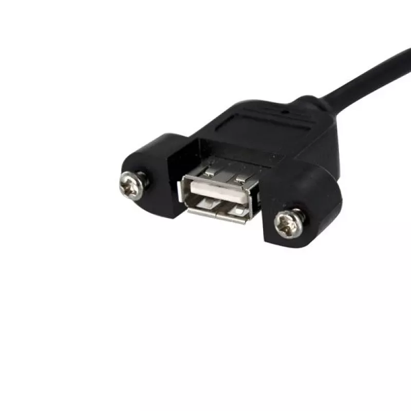 StarTech.com 3 ft Panel Mount USB kábel - USB A na motherboard header kábel F/F