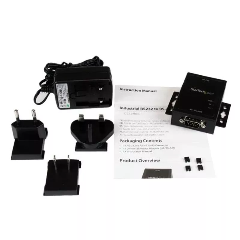 StarTech.com priemyselný RS232 na RS422/485 sériový port konvertor s 15KV ESD ochranou