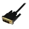 StarTech.com 2 m Mini-HDMI na DVI kábel – DVI-D na HDMI kábel (1920x1200p) – 19-pinový HDMI Mini konektor samec na DVI-D konektor samec – digitálny monitor kábel adaptér M/M – Mini-HDMI na DVI adaptér