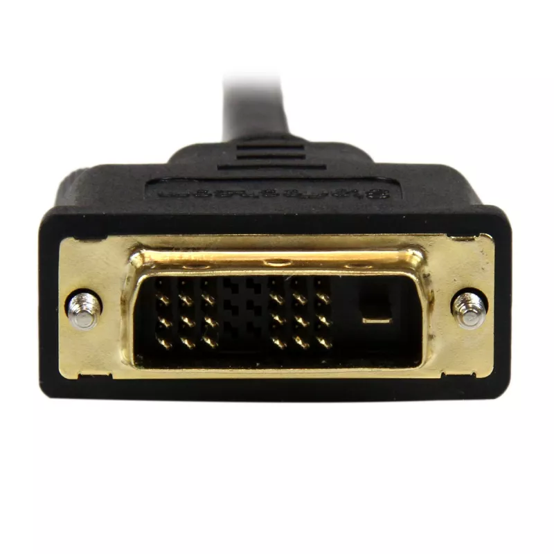 StarTech.com 2 m Mini-HDMI na DVI kábel – DVI-D na HDMI kábel (1920x1200p) – 19-pinový HDMI Mini konektor samec na DVI-D konektor samec – digitálny monitor kábel adaptér M/M – Mini-HDMI na DVI adaptér