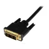 StarTech.com 2 m Micro-HDMI na DVI kábel – Micro-HDMI na DVI adaptér kábel – video rozhranie kábel Micro-HDMI typ D na DVI-D Single Link monitor/display/projektor – odolný