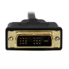 StarTech.com 2 m Micro-HDMI na DVI kábel – Micro-HDMI na DVI adaptér kábel – video rozhranie kábel Micro-HDMI typ D na DVI-D Single Link monitor/display/projektor – odolný