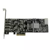 StarTech.com 4 port PCI Express (PCIe) SuperSpeed USB 3.0 karta adaptér s 2 dedikovanými 5-Gbit/s kanálmi – UASP – SATA / LP4 napájanie