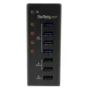 StarTech.com 4 port USB 3.0 hub plus 3 špeciálne USB nabíjacie porty…