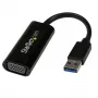 StarTech.com USB 3.0 na VGA adaptér, USB na VGA monitor konvertor pre Windows, štíhly (bez podpory pre macOS/ChromeOS/Linux) - TAA