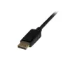 StarTech.com 1 m DisplayPort na DVI kábel – 1080p video – aktívny DisplayPort na DVI adaptér kábel – DisplayPort na DVI-D kábel konvertor Single Link – DP 1.2 na DVI monitor kábel