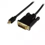 StarTech.com 1,8 m Mini-DisplayPort na DVI kábel – aktívny Mini-DP na DVI adaptér kábel – 1080p video – mDP 1.2 na DVI-D Single Link – mDP alebo Thunderbolt 1/2 Mac/PC na DVI monitor