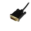 StarTech.com 1,8 m Mini-DisplayPort na DVI kábel – aktívny Mini-DP na DVI adaptér kábel – 1080p video – mDP 1.2 na DVI-D Single Link – mDP alebo Thunderbolt 1/2 Mac/PC na DVI monitor