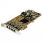 StarTech.com 4-portová gigabitová Power over Ethernet PCIe sieťová karta – PSE / PoE PCI Express NIC – TAA