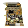 StarTech.com 4-portová gigabitová Power over Ethernet PCIe sieťová karta – PSE / PoE PCI Express NIC – TAA