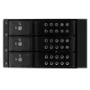 StarTech.com 3-slotový hliníkový tray-less hot-swap mobilný rack backplane pre 3,5