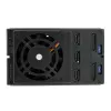 StarTech.com 3-slotový hliníkový tray-less hot-swap mobilný rack backplane pre 3,5