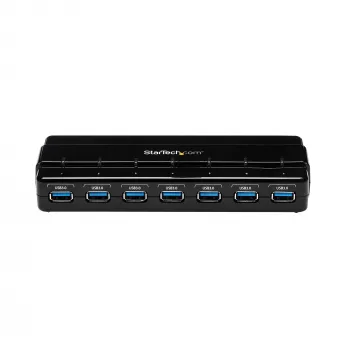 StarTech.com 7-portový USB 3.0 hub - desktop~7-portový USB 3.0 hub (5Gbps) - desktop