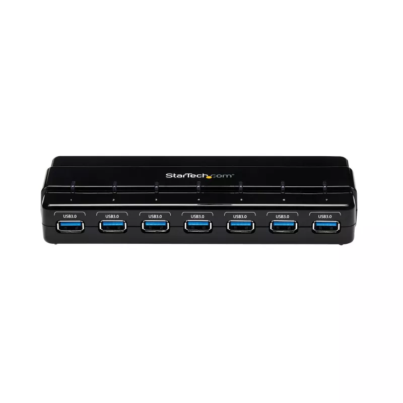 StarTech.com 7-portový USB 3.0 hub - desktop~7-portový USB 3.0 hub (5Gbps) - desktop