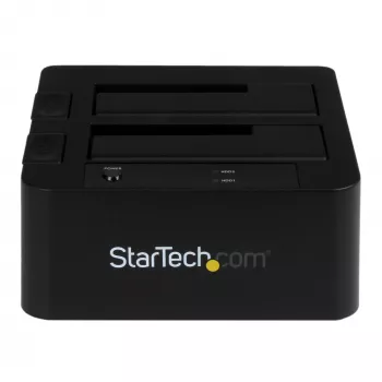 StarTech.com Dual-Bay USB 3.0 / eSATA na SATA dokovacia stanica pre pevné disky, USB dok pre pevné disky, externá 2,5/3,5