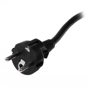 StarTech.com 2m (6ft) počítačový napájací kábel, 16AWG, EU Schuko na C19, 16A 250V, čierny náhradný AC napájací kábel, napájací kábel k tlačiarni, napájací kábel k PC zdroju, napájací kábel k monitoru – UL certifikovaný