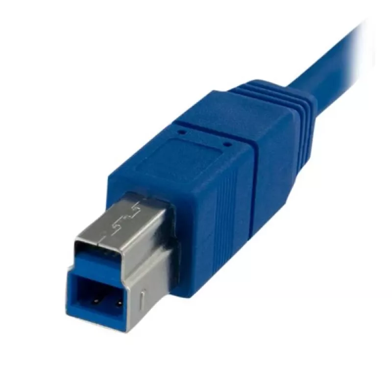 StarTech.com 1m SuperSpeed USB 3.0 kábel A na B - M/M, 1 m, USB A, USB B, USB 3.2 Gen 1 (3.1 Gen 1), samec/samec, modrý