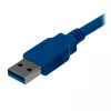 StarTech.com 1m SuperSpeed USB 3.0 kábel A na B - M/M, 1 m, USB A, USB B, USB 3.2 Gen 1 (3.1 Gen 1), samec/samec, modrý