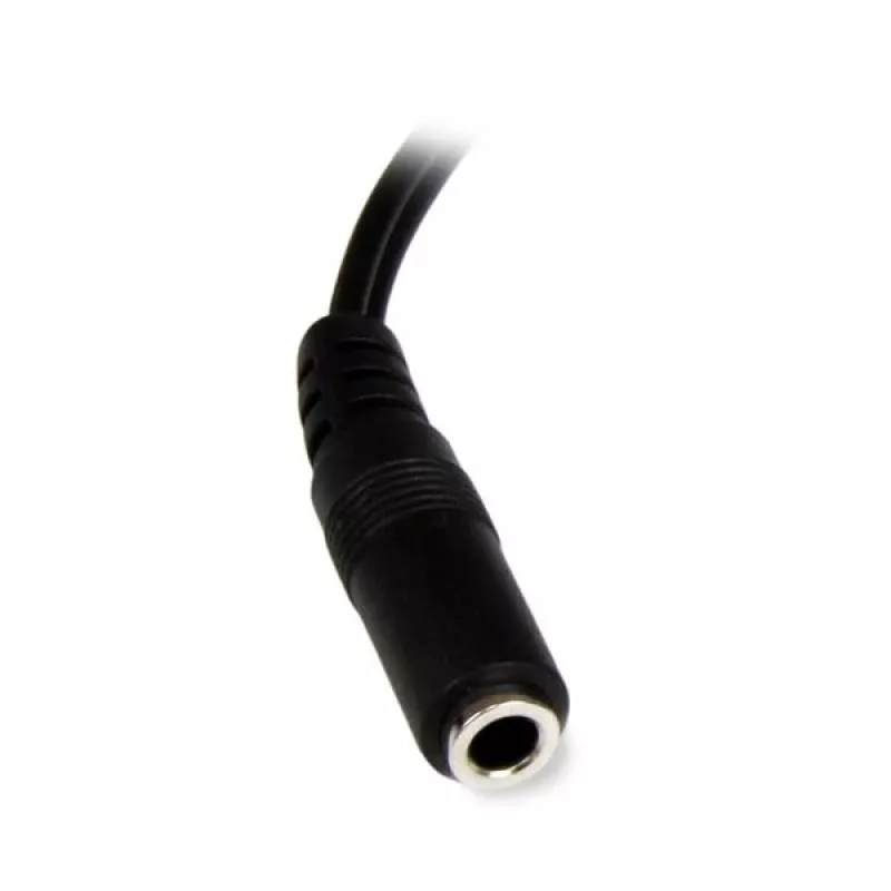 StarTech.com 15 cm stereo audio kábel – 3,5-mm jack konektor samica na 2x RCA konektor samec