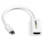 StarTech.com Mini DisplayPort na HDMI adaptér - aktívny mDP na HDMI video konvertor - 4K 30Hz - Mini DP alebo Thunderbolt 1/2 Mac/PC na HDMI monitor/televízor/obrazovku - mDP 1.2 na HDMI adaptér dongle - biely