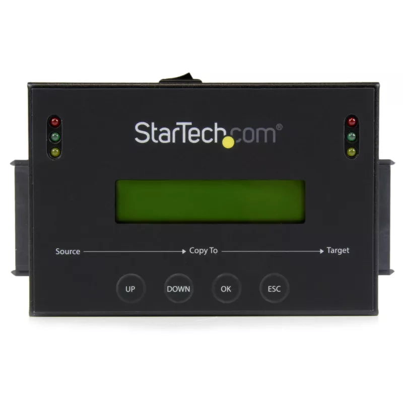 StarTech.com 1:1 standalone duplikátor pevných diskov s disk image manažérom pre zálohovanie a obnovu, ukladanie viacerých disk image na 2,5/3,5