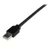 StarTech.com 15 m aktívny USB 2.0 kábel so 4-portovým hubom, USB 2.0, 480 Mbit/s, čierny, 15 m, 110 – 240 V, 5 V