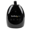 StarTech.com 15 m aktívny USB 2.0 kábel so 4-portovým hubom, USB 2.0, 480 Mbit/s, čierny, 15 m, 110 – 240 V, 5 V