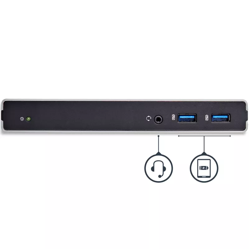 StarTech.com Dual-Monitor USB 3.0 dokovacia stanica s DVI a vertikálnym stojanom